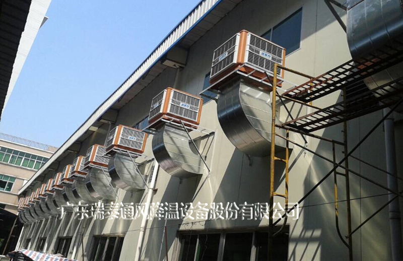 潤東方環(huán)?？照{(diào)室外裝機案例